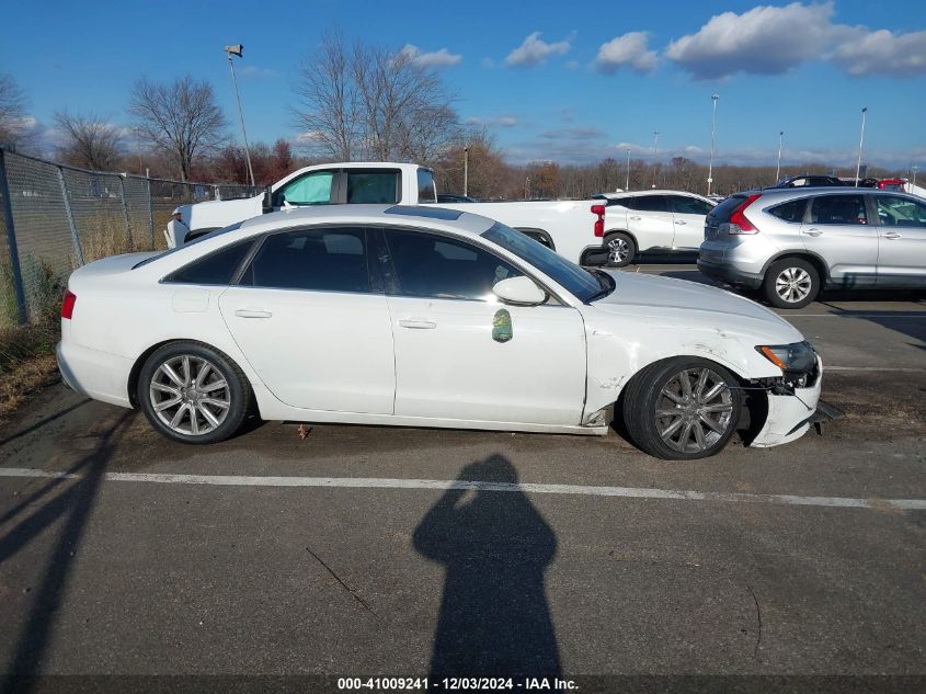 2014 Audi A6 3.0T Premium Plus VIN: WAUFGAFC9EN104488 Lot: 41009241