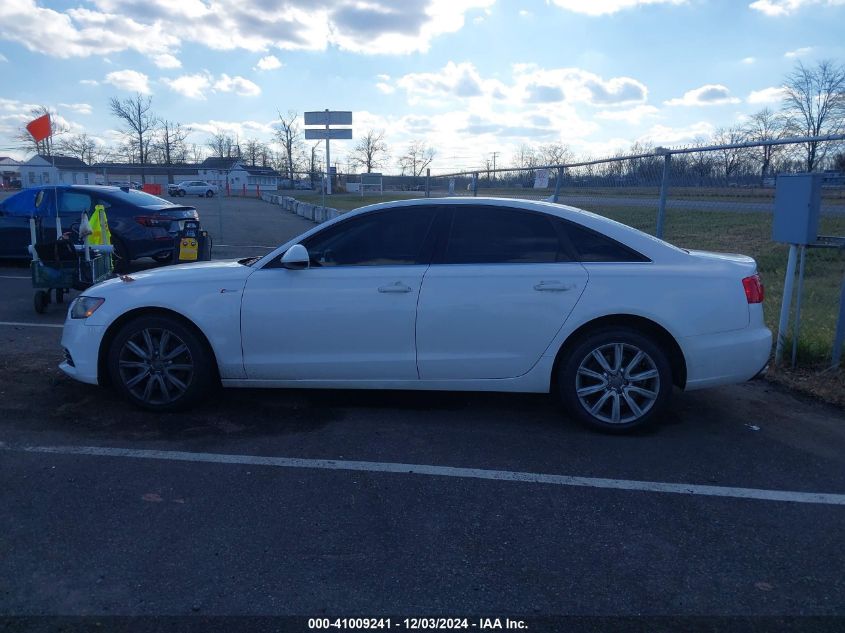 2014 Audi A6 3.0T Premium Plus VIN: WAUFGAFC9EN104488 Lot: 41009241