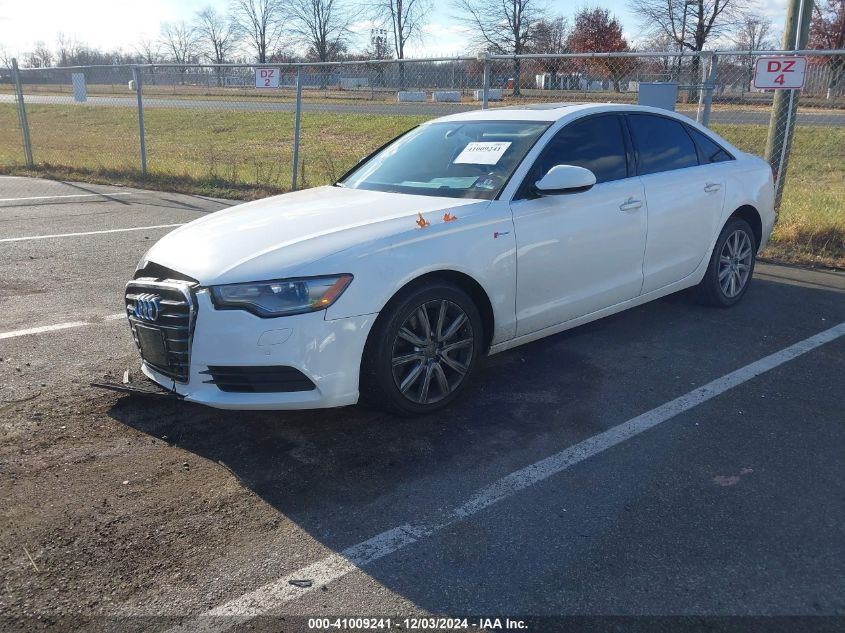 2014 Audi A6 3.0T Premium Plus VIN: WAUFGAFC9EN104488 Lot: 41009241