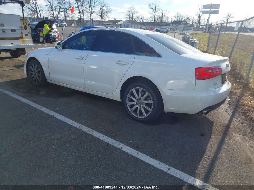 2014 Audi A6 3.0T Premium Plus VIN: WAUFGAFC9EN104488 Lot: 41009241