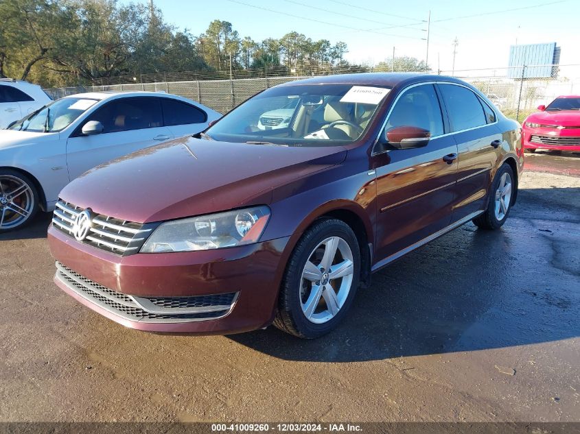 VIN 1VWAT7A33EC058264 2014 Volkswagen Passat, 1.8T... no.2