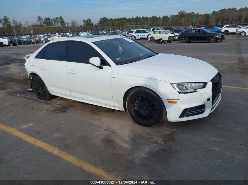 2018 Audi A4, 2.0T Premium/2....