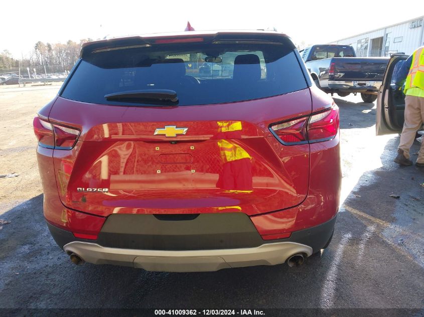 2021 Chevrolet Blazer Fwd 1Lt VIN: 3GNKBBRAXMS534848 Lot: 41009362