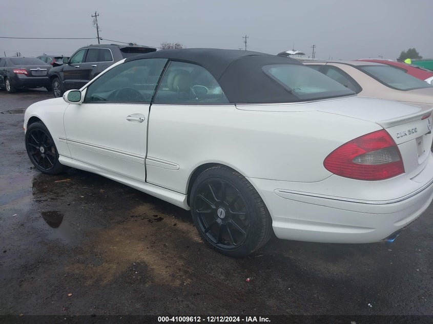 2006 MERCEDES-BENZ CLK 500 VIN: WDBTK75G36T066621