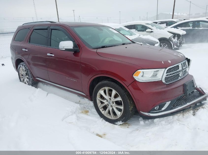 VIN 1C4RDJEG5KC781154 2019 DODGE DURANGO no.1