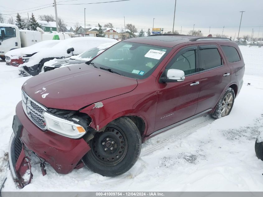 VIN 1C4RDJEG5KC781154 2019 DODGE DURANGO no.2