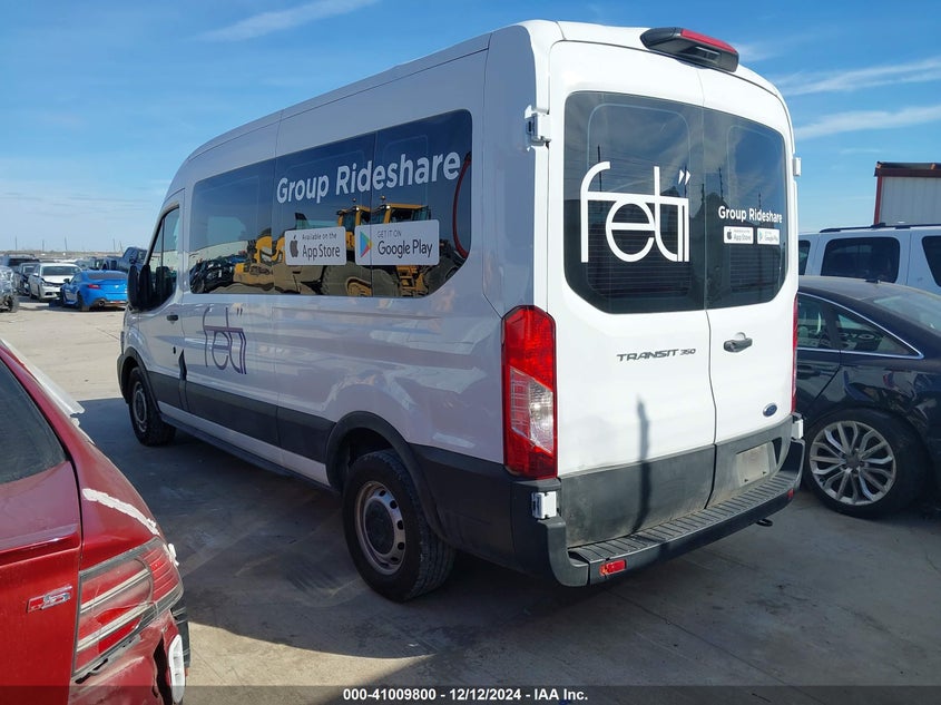 Vin: 1fbax2c89pkb52360, lot: 41499695, ford transit-350 passenger van xl 20233