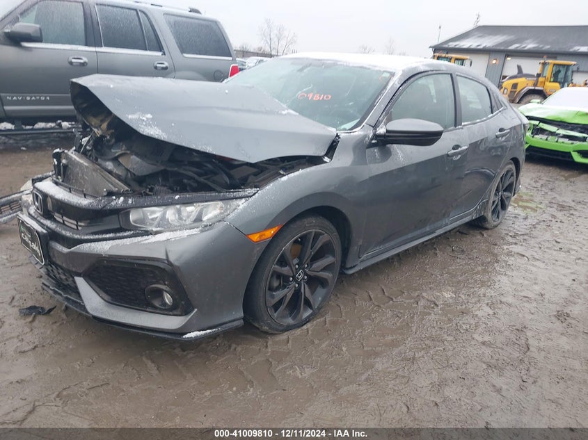 2018 HONDA CIVIC VIN: SHHFK7G4XJU221774
