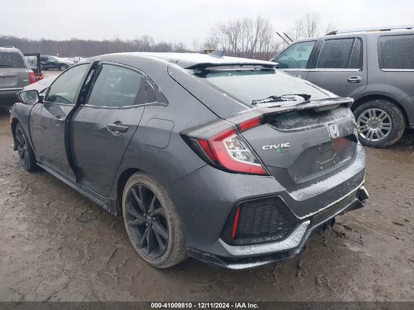2018 HONDA CIVIC VIN: SHHFK7G4XJU221774