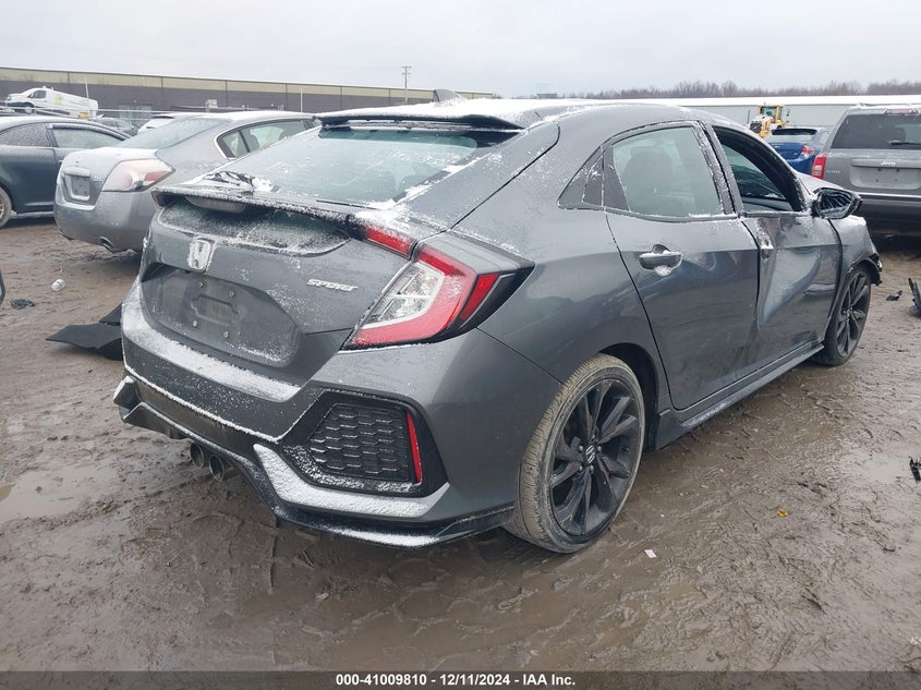 2018 HONDA CIVIC VIN: SHHFK7G4XJU221774