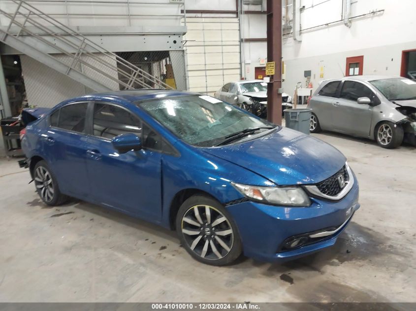 VIN 2HGFB2F99FH510567 2015 Honda Civic, Ex-L no.1