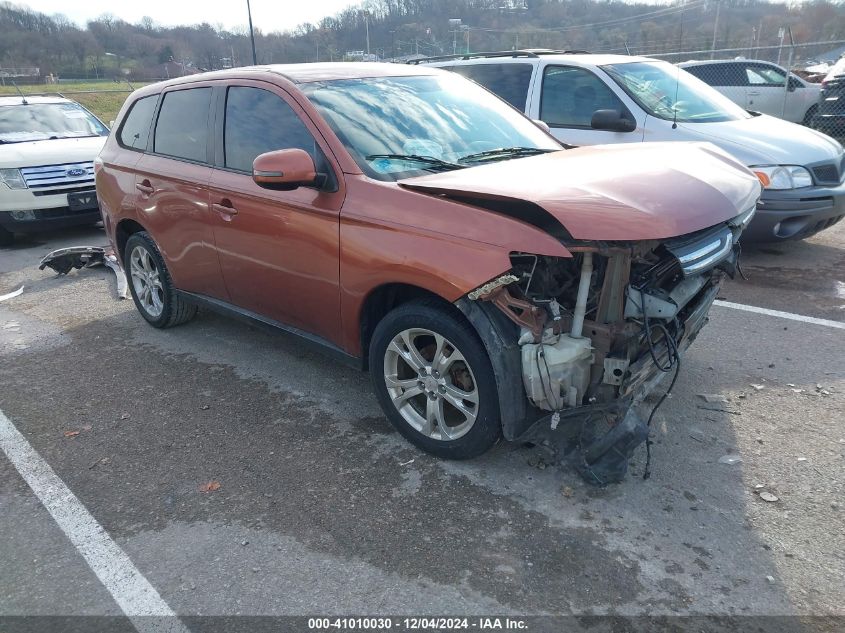 2014 Mitsubishi Outlander Se VIN: JA4AD3A3XEZ018201 Lot: 41010030