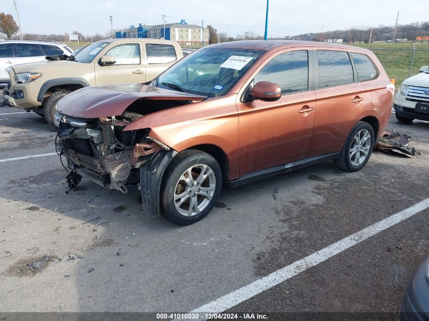 2014 Mitsubishi Outlander Se VIN: JA4AD3A3XEZ018201 Lot: 41010030