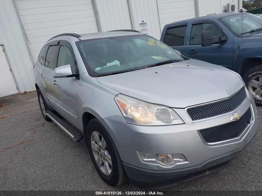 Vin: 1gnkvgedxcj135412, lot: 41500021, chevrolet traverse lt 20121