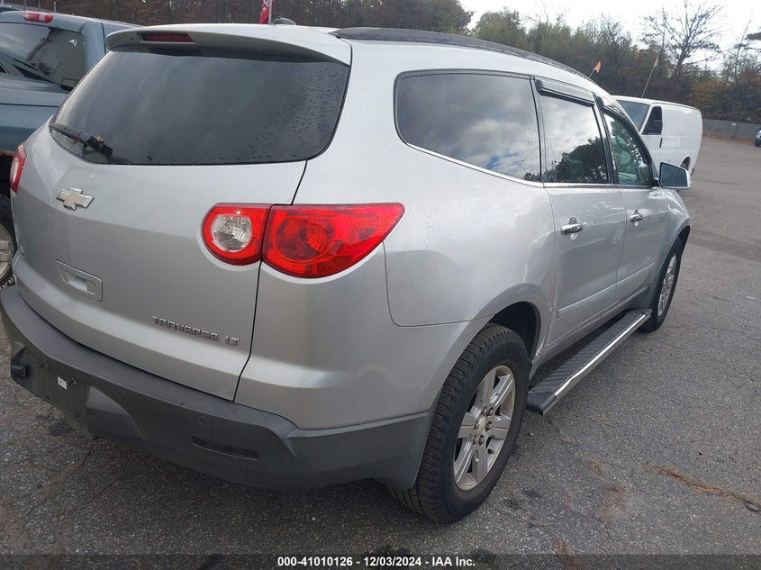 Vin: 1gnkvgedxcj135412, lot: 41500021, chevrolet traverse lt 20124