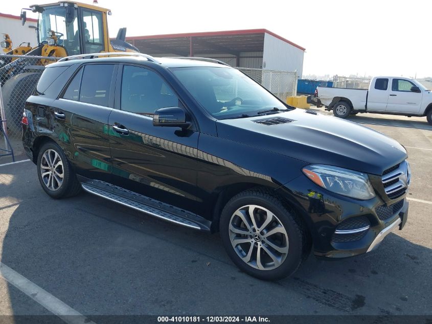 VIN 4JGDA5JB0JB062317 2018 Mercedes-Benz GLE 350 no.1