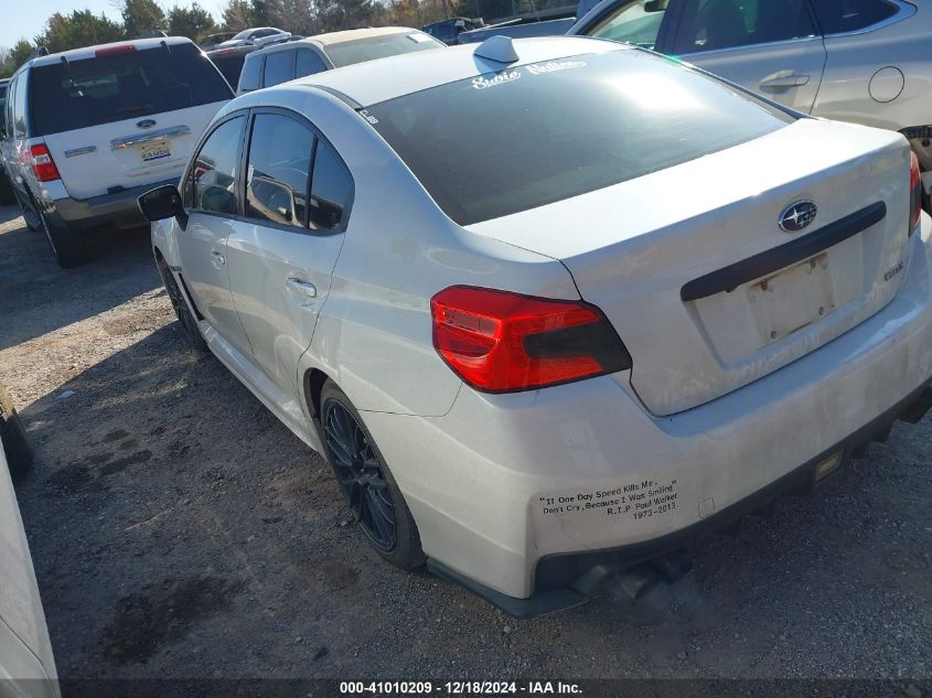2015 SUBARU WRX VIN: JF1VA1A6XF9808085