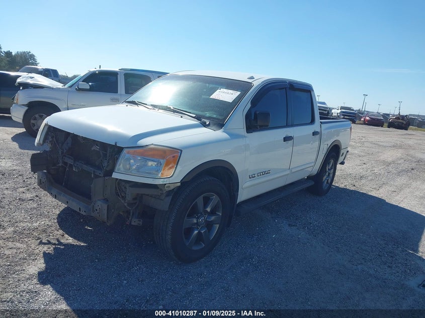 Vin: 1n6ba0ed2fn510702, lot: 41500182, nissan titan sv 20152