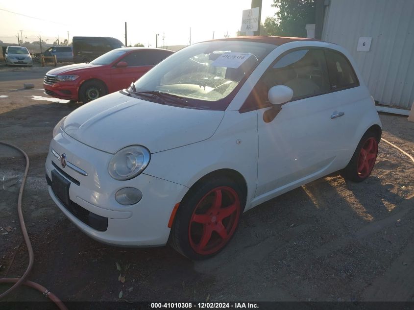 VIN 3C3CFFDR4DT635985 2013 Fiat 500, C Pop no.2