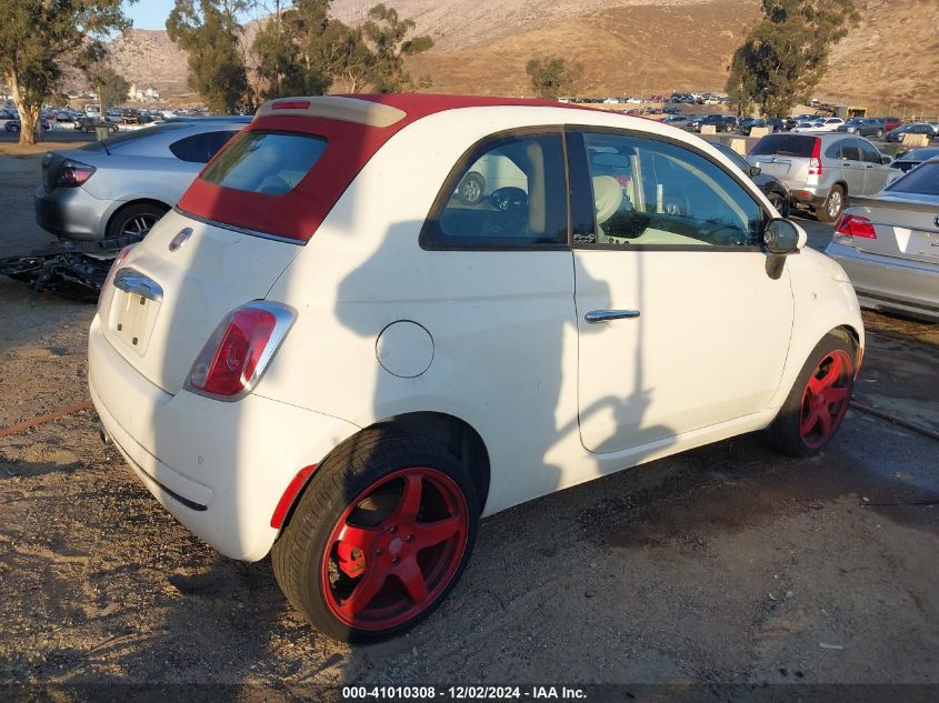 VIN 3C3CFFDR4DT635985 2013 Fiat 500, C Pop no.4