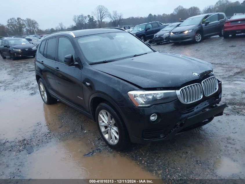 2017 BMW X3 SDRIVE28I - 5UXWZ7C38H0X40016