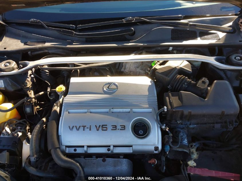 2004 Lexus Es 330 VIN: JTHBA30G045043202 Lot: 41010360