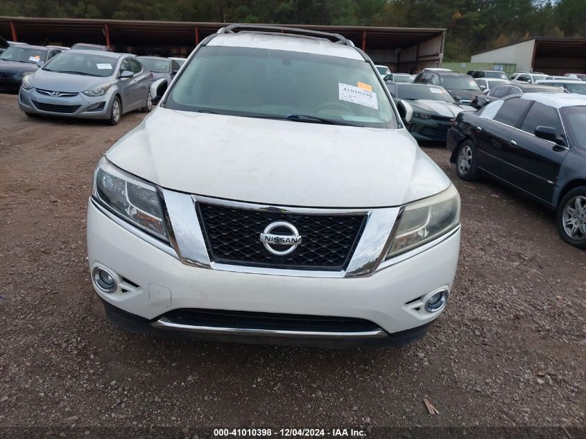 2013 Nissan Pathfinder Sl VIN: 5N1AR2MN8DC665336 Lot: 41010398