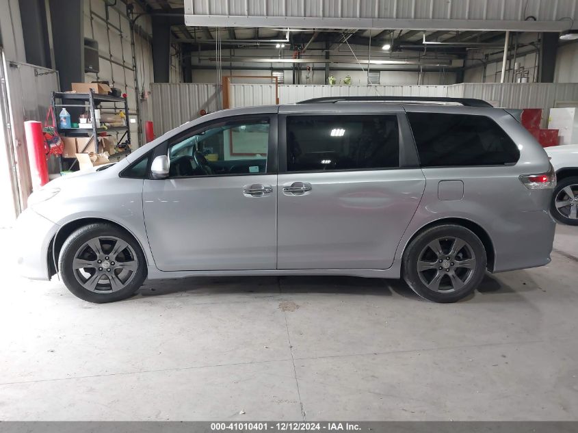 VIN 5TDXZ3DC9HS885348 2017 Toyota Sienna, SE no.14