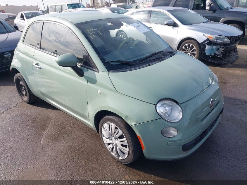 VIN 3C3CFFAR3FT570568 2015 Fiat 500, Pop no.1