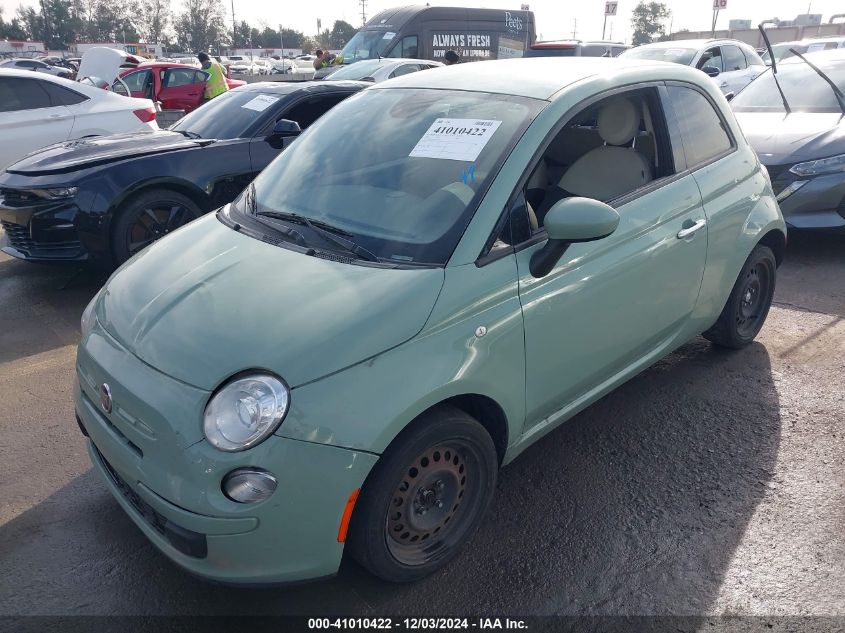 VIN 3C3CFFAR3FT570568 2015 Fiat 500, Pop no.2