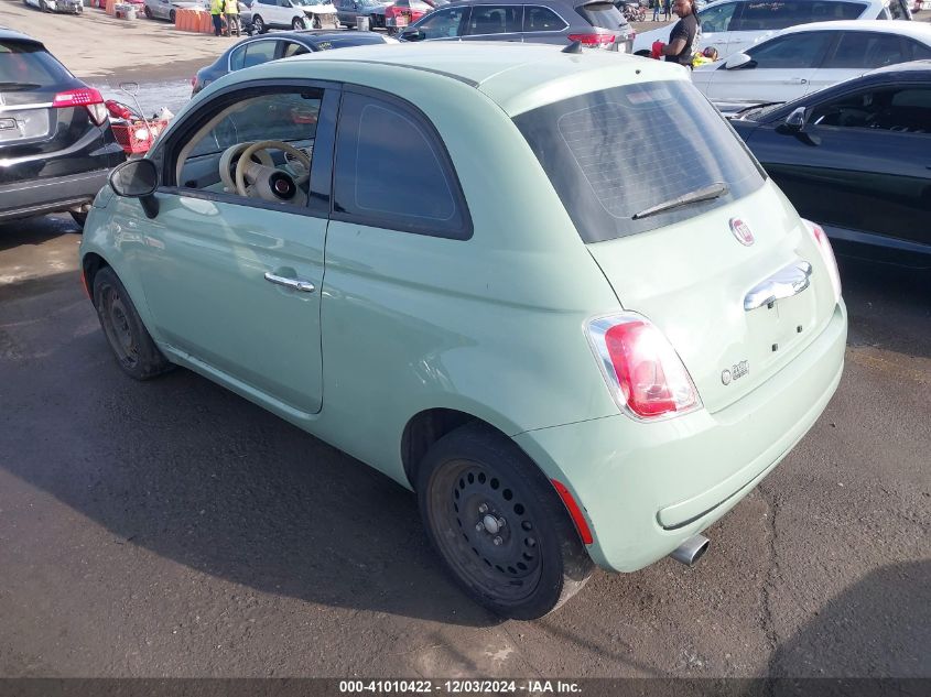 VIN 3C3CFFAR3FT570568 2015 Fiat 500, Pop no.3