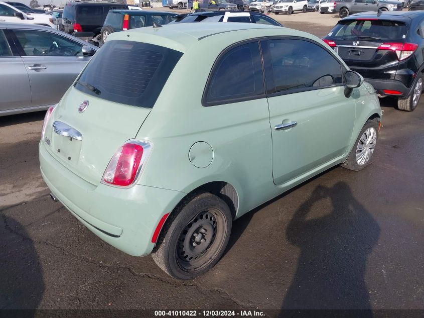 VIN 3C3CFFAR3FT570568 2015 Fiat 500, Pop no.4