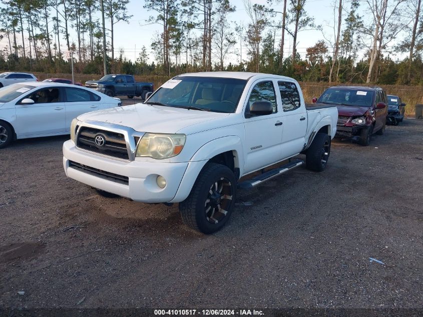 2008 Toyota Tacoma Prerunner V6 VIN: 3TMKU72N28M017468 Lot: 41010517