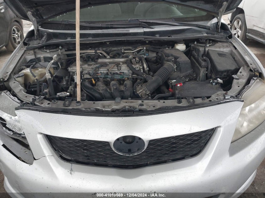 2010 TOYOTA COROLLA VIN: 1NXBU4EE5AZ343787