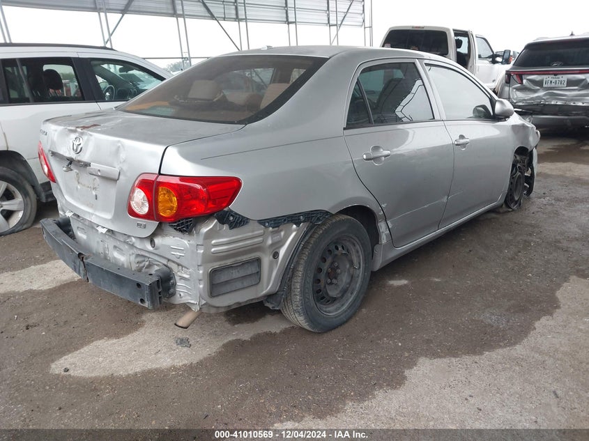 2010 TOYOTA COROLLA VIN: 1NXBU4EE5AZ343787