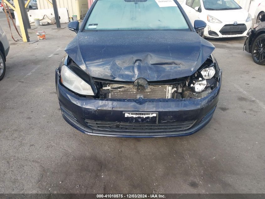 VIN 3VW217AU4FM066179 2015 Volkswagen Golf, Tsi S 4... no.6