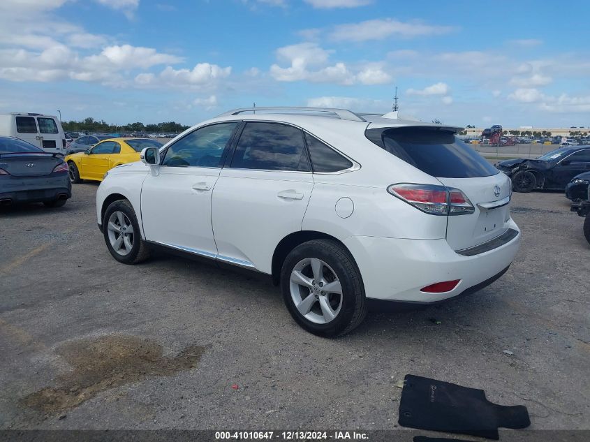 VIN 2T2ZK1BA9EC144510 2014 LEXUS RX 350 no.3