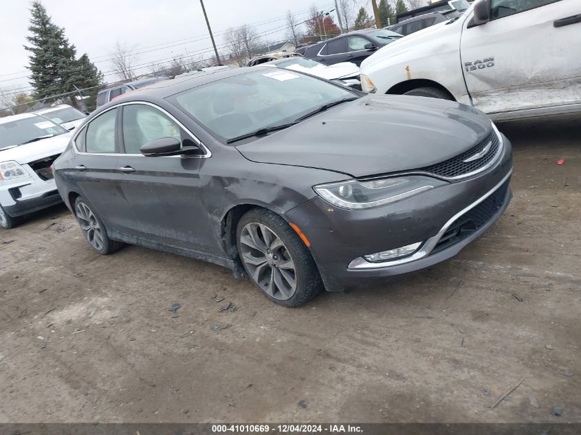 VIN 1C3CCCCG4FN525920 2015 Chrysler 200, C no.1