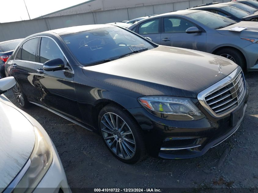 VIN WDDUG8CB6GA233934 2016 Mercedes-Benz S 550 no.1