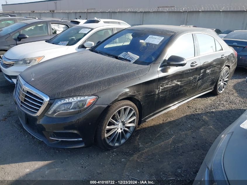 VIN WDDUG8CB6GA233934 2016 Mercedes-Benz S 550 no.2