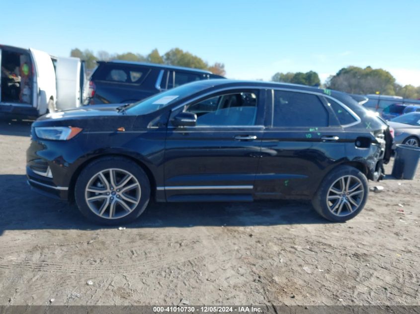 VIN 2FMPK3K99KBC15413 2019 Ford Edge, Titanium no.15