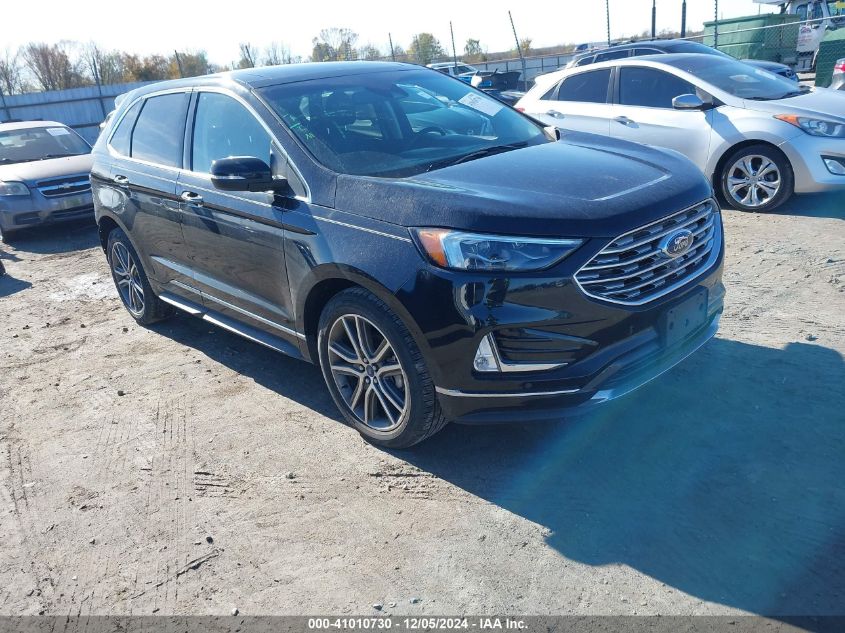 VIN 2FMPK3K99KBC15413 2019 Ford Edge, Titanium no.1