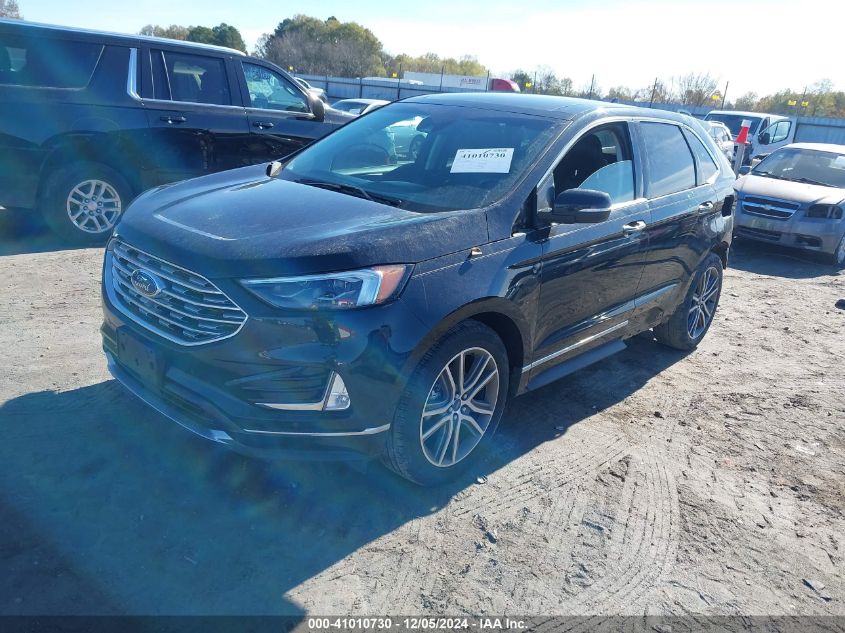 VIN 2FMPK3K99KBC15413 2019 Ford Edge, Titanium no.2