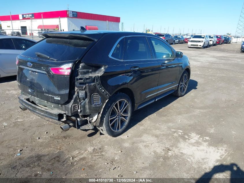 VIN 2FMPK3K99KBC15413 2019 Ford Edge, Titanium no.4