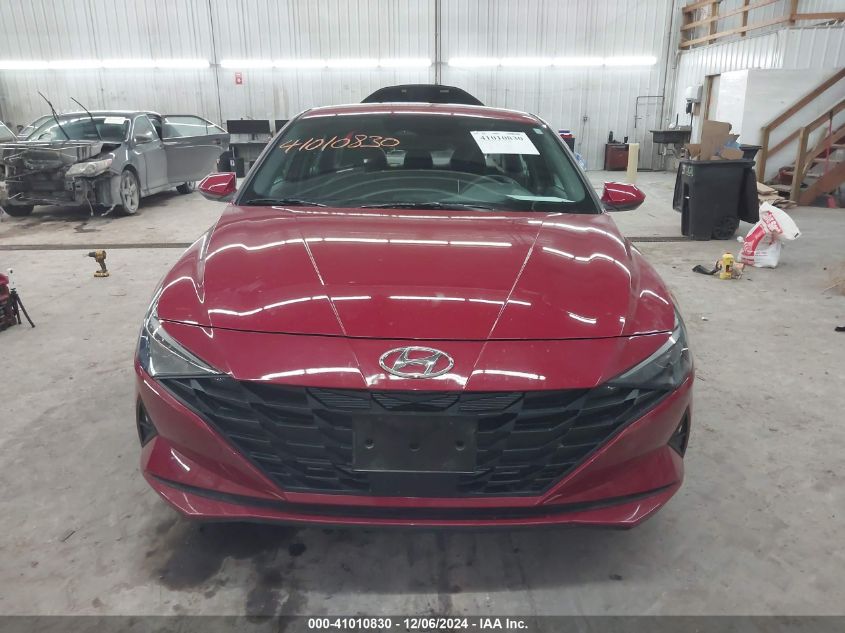 2022 Hyundai Elantra Sel VIN: KMHLS4AG2NU370453 Lot: 41010830