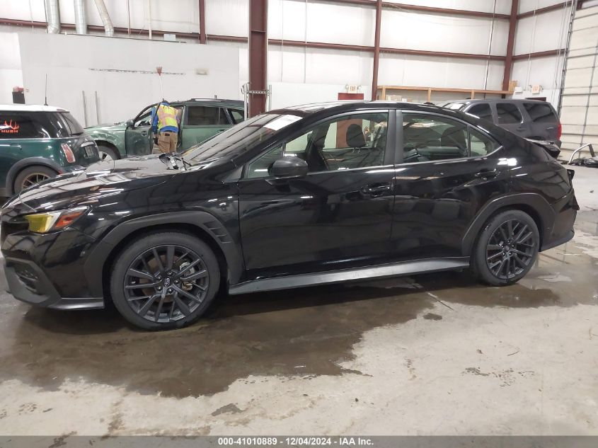 2022 Subaru Wrx Premium VIN: JF1VBAF67N9011569 Lot: 41010889