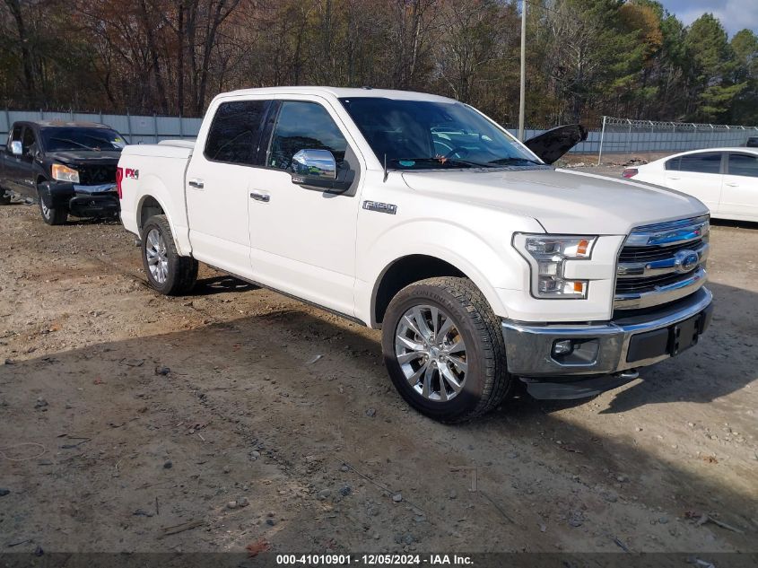 2015 FORD F-150 LARIAT - 1FTEW1EF3FFA96932