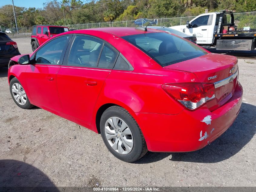 VIN 1G1PA5SH8F7116230 2015 Chevrolet Cruze, Ls Auto no.3