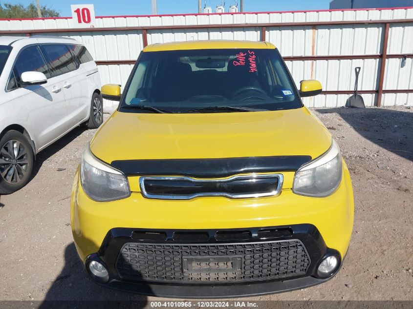 2016 Kia Soul + VIN: KNDJP3A51G7275602 Lot: 41010965