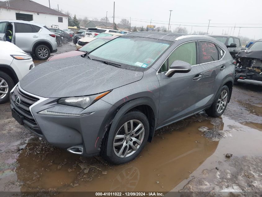 VIN JTJBARBZ6F2034167 2015 Lexus NX, 200T no.2